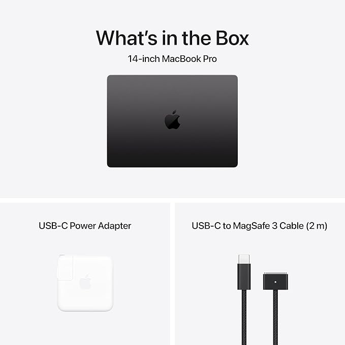 Apple MacBook Pro 14" M4 (M4 MAX 14-Core CPU / 36GB RAM / 32-Core GPU / 1TB SSD - Space Black)