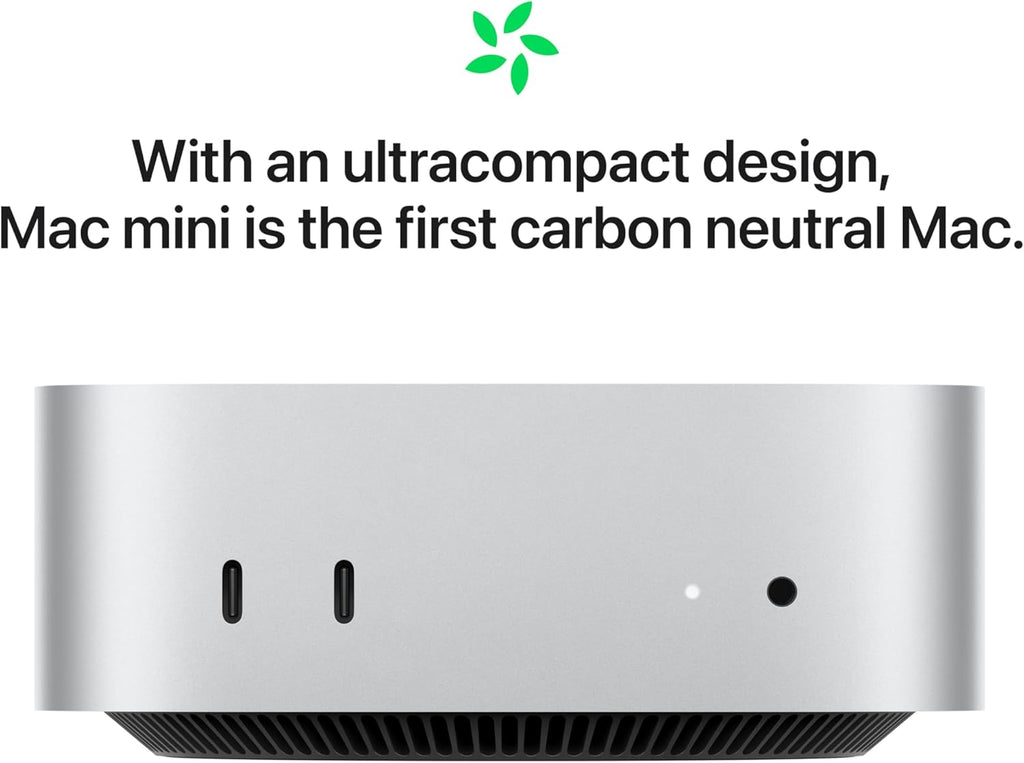 Apple Mac Mini M4 Chip (M4 10-Core CPU / 16GB RAM / 10-Core GPU / 512GB SSD)