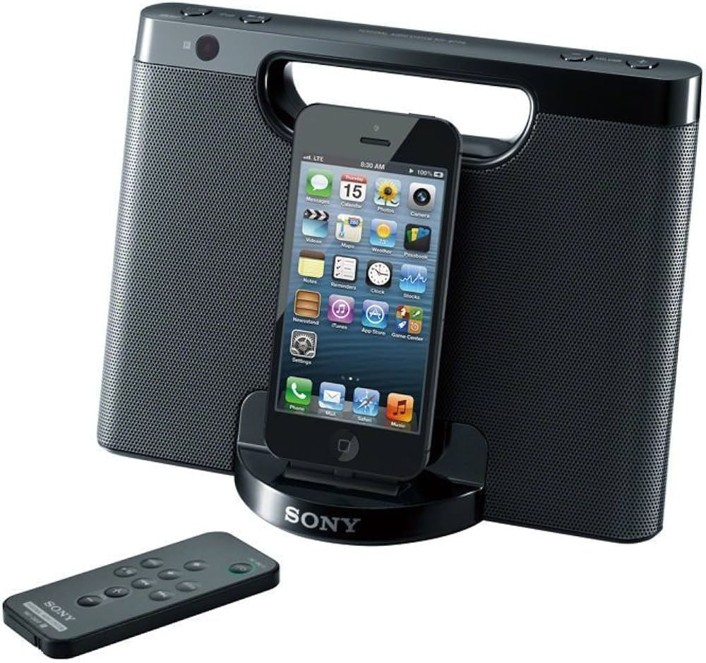 BOCINAS IPOD DOCKING NEGRA SONY