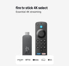 Convertidor A Smart TV Amazon Fire TV Stick 4K Select con Wi-Fi 5 y Streaming Ultra HD