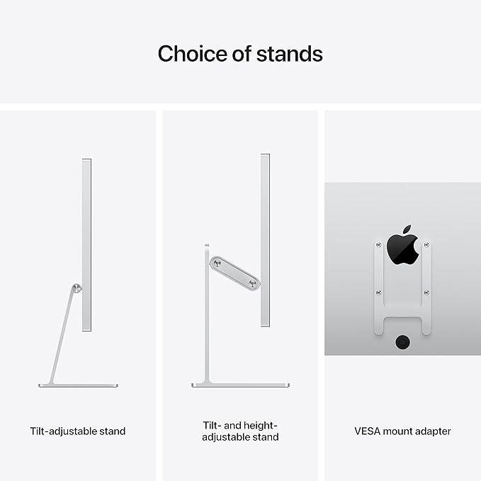 Apple Studio Display 27" (Tilt Adjustable Stand Nano-Texture Glass