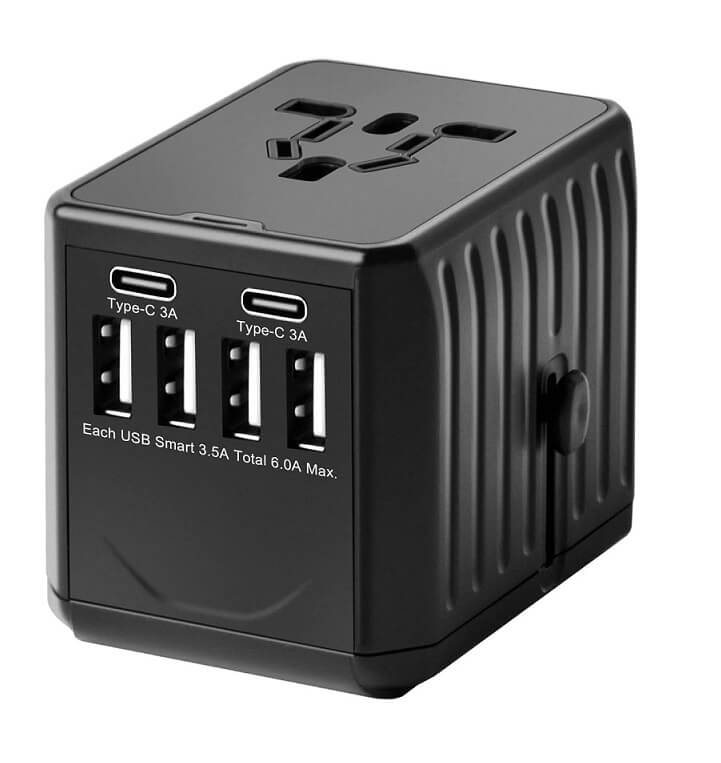 Adaptador de Viaje Internacional 1920W