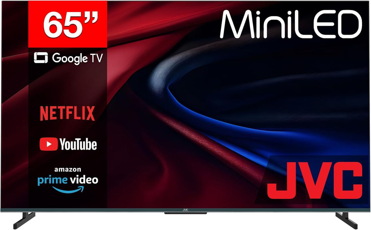 TELEVISOR 65'' MINI LED  GOOGLE TV JVC