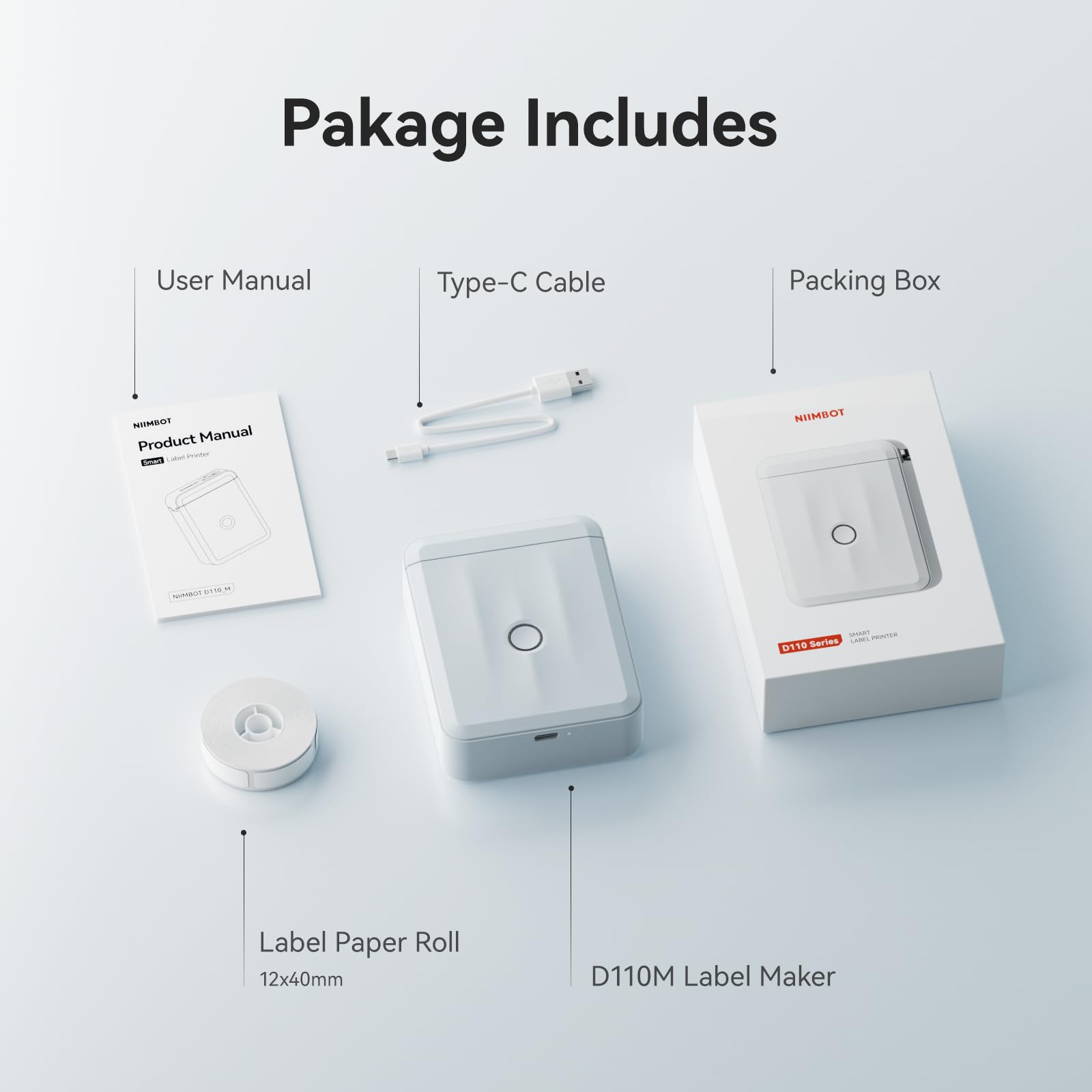 Impresora Mini Portable D110 Niimbot Versión Mejorada