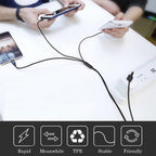 Cable Múltiple USB-C / Micro USB / iPhone