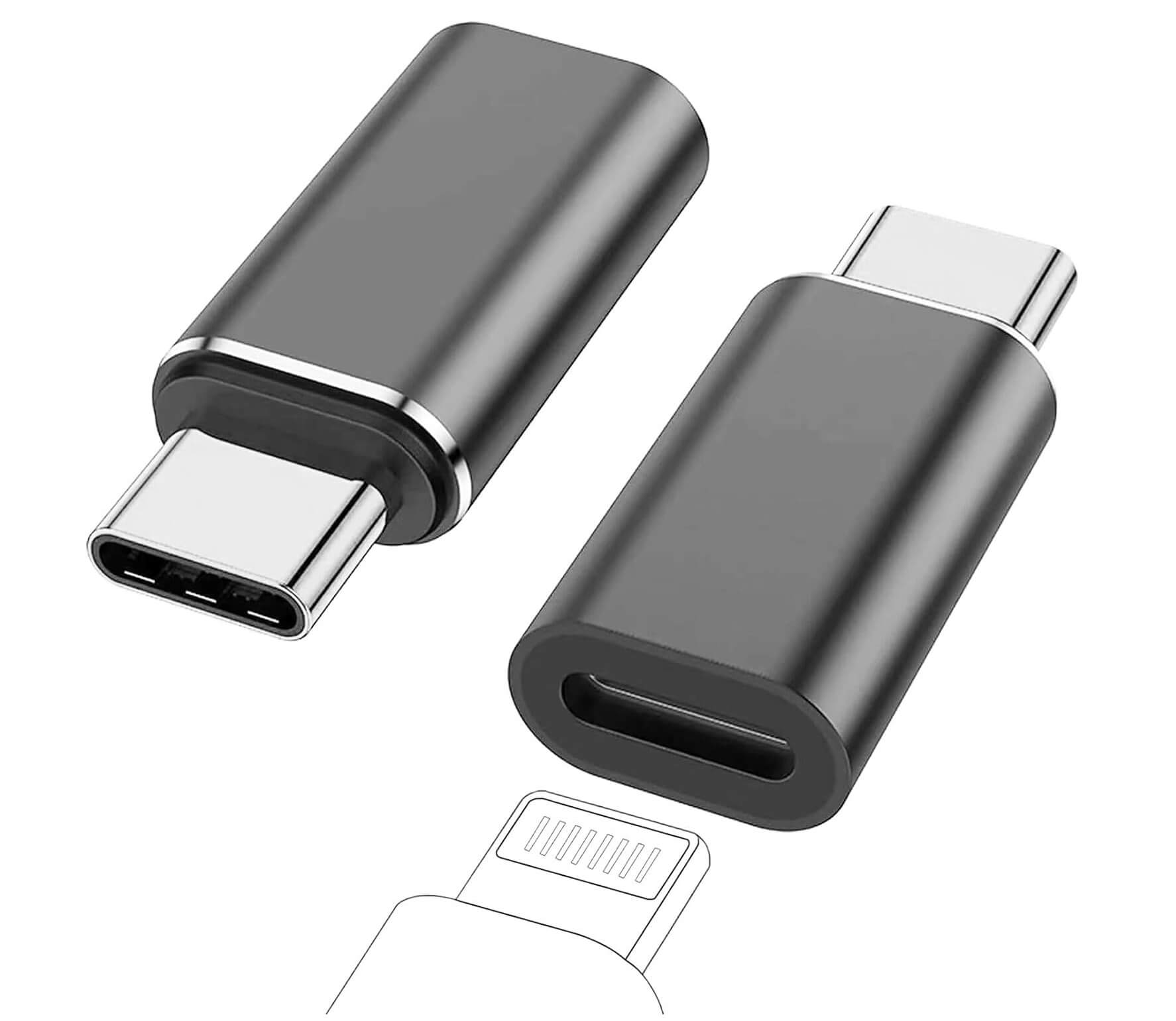 Adaptador OTG Lightning a Tipo-C