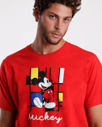 Pijama Disney 2 Piezas Mangas Cortas Estampada P/ Caballeros by Disney