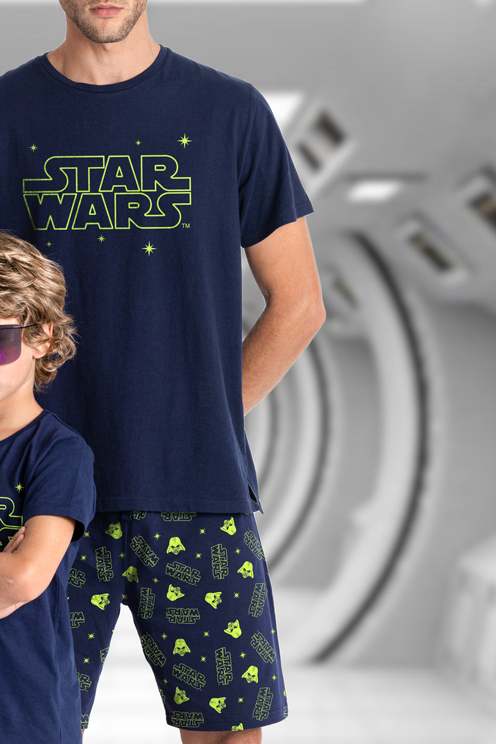 Conjunto Star Wars Mangas Cortas Estampada 2 Piezas Para Caballeros by Star Wars