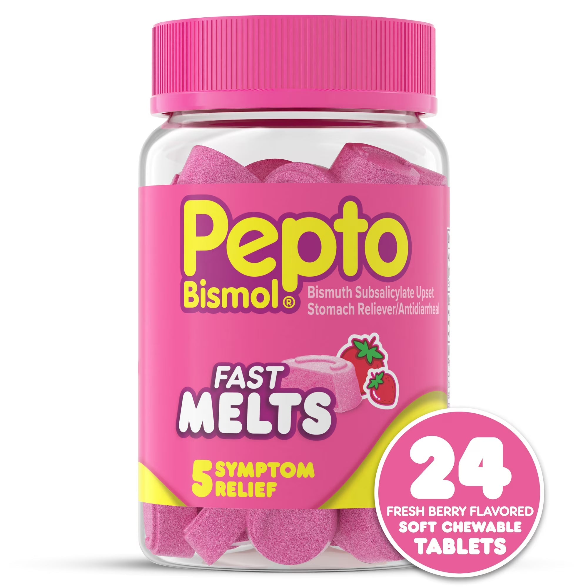 Pepto-Bismol blist 24 tabs.