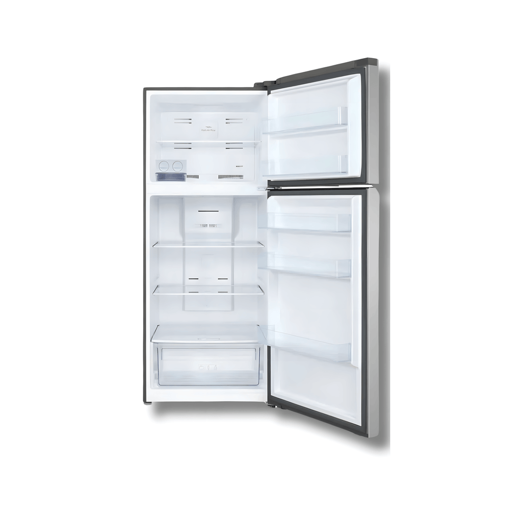 Nevera Top Mount TCL P425TMN 15 Pies Cúbicos Eco Inverter Gris