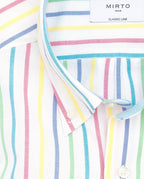 Camisa Mirto Mangas Largas Rayas Para Caballeros by Mirto