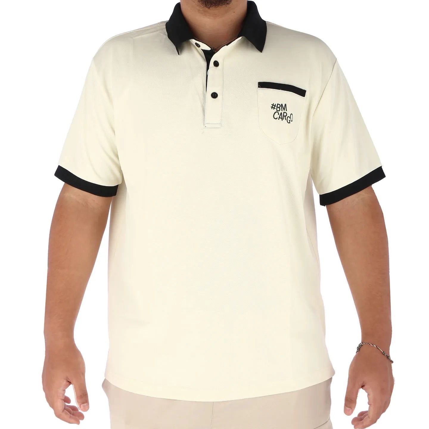 Camiseta Torneo BM Cargo Edición  #12 Blanca Hueso