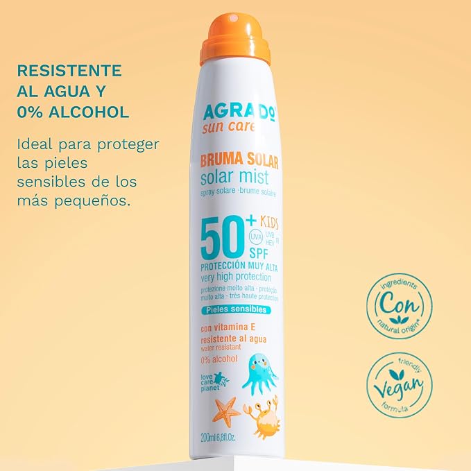 AG Bruma Seca Solar SPF 50+ KIDS Aerosol 200 ml