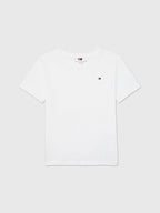 Camiseta Tommy Mangas Cortas Lisa Para Niños by Tommy Hilfiger