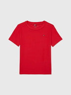 Camiseta Tommy Mangas Cortas Lisa Para Niños by Tommy Hilfiger