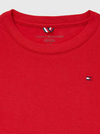 Camiseta Tommy Mangas Cortas Lisa Para Niños by Tommy Hilfiger
