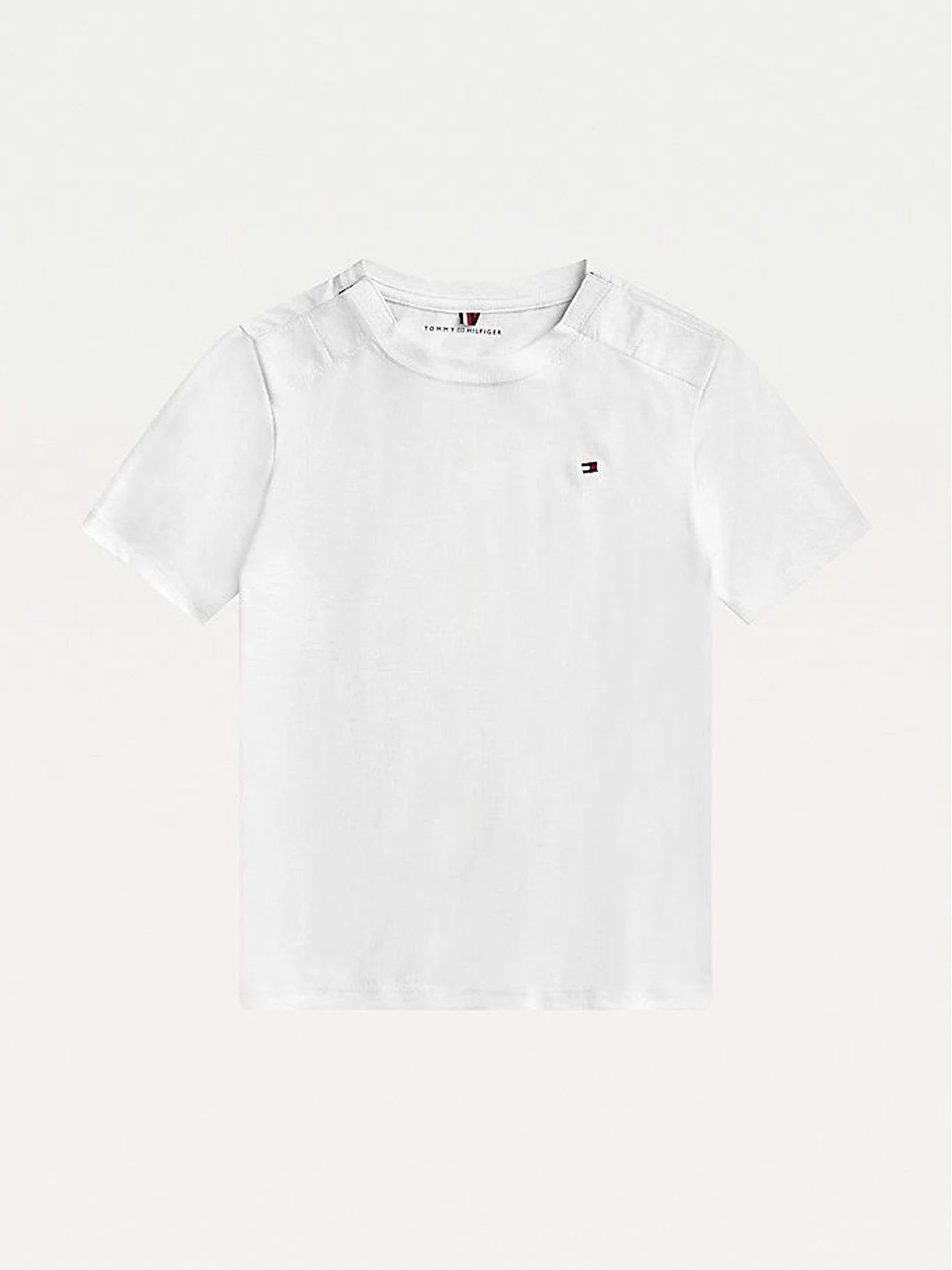 Camiseta Tommy Hilfiger Mangas Cortas Lisa Para Niños by Tommy Hilfiger