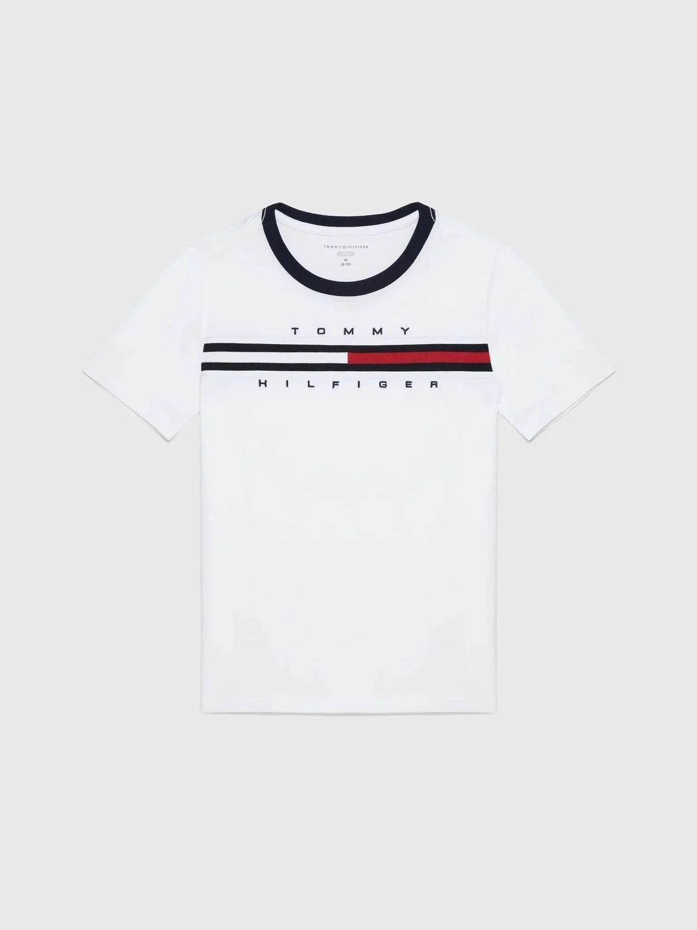 Camiseta Tommy Hilfiger Mangas Cortas Estampada Para Niños by Tommy Hilfiger