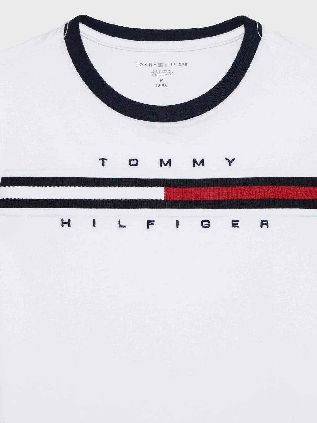 Camiseta Tommy Hilfiger Mangas Cortas Estampada Para Niños by Tommy Hilfiger