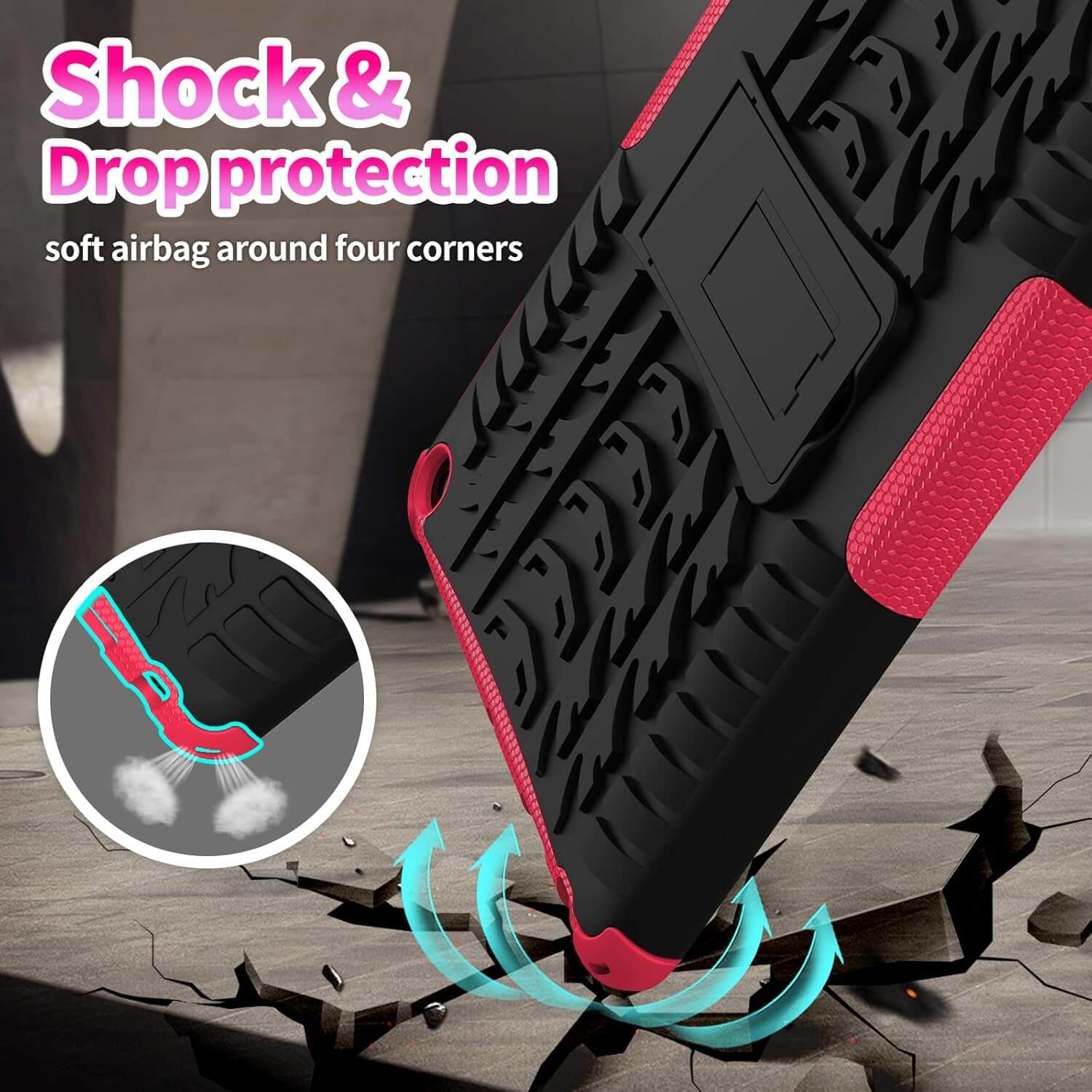 Cover Amazon ShockProof Fire 7 (7.0”) 12va Generación