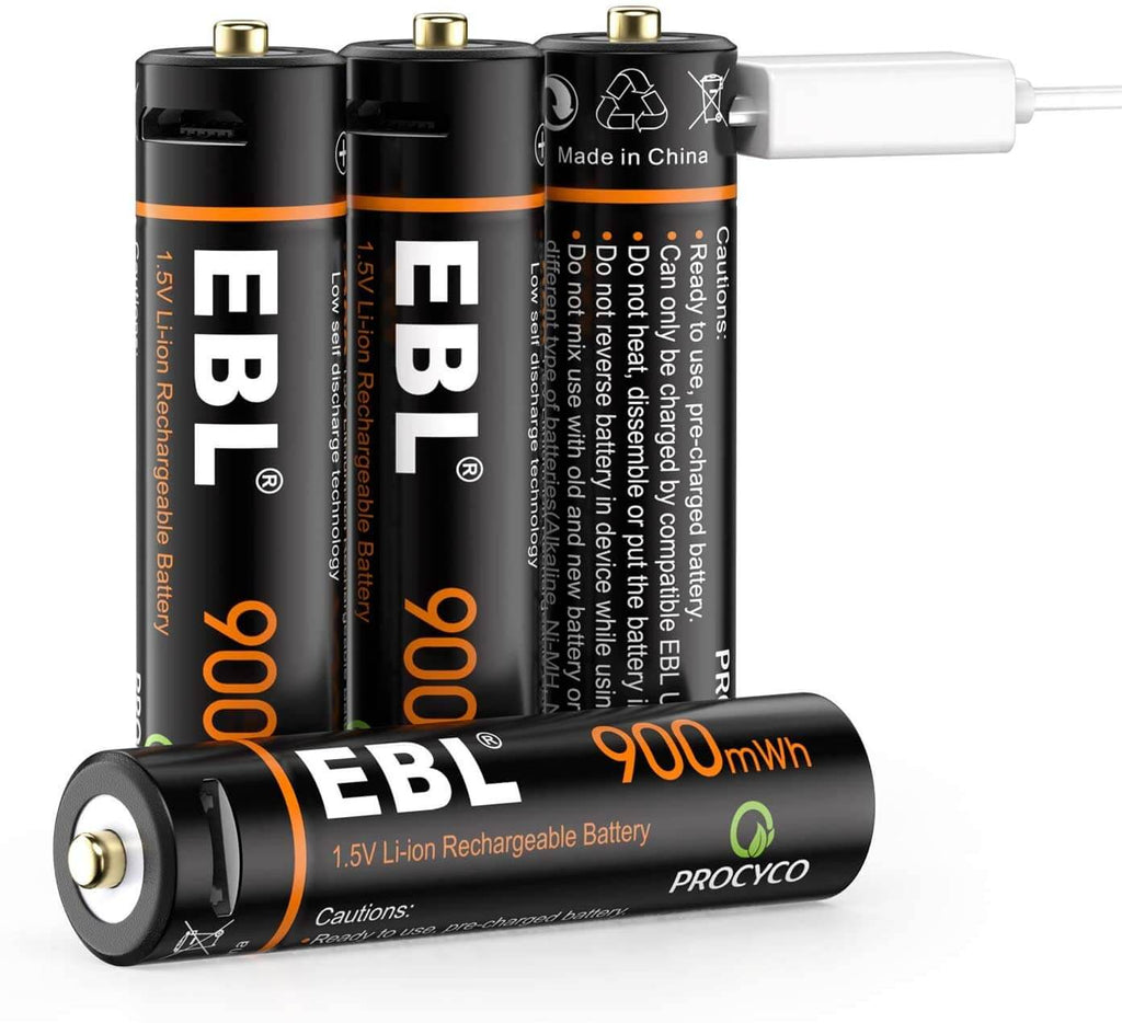 Batería Recargable USB AA/AAA