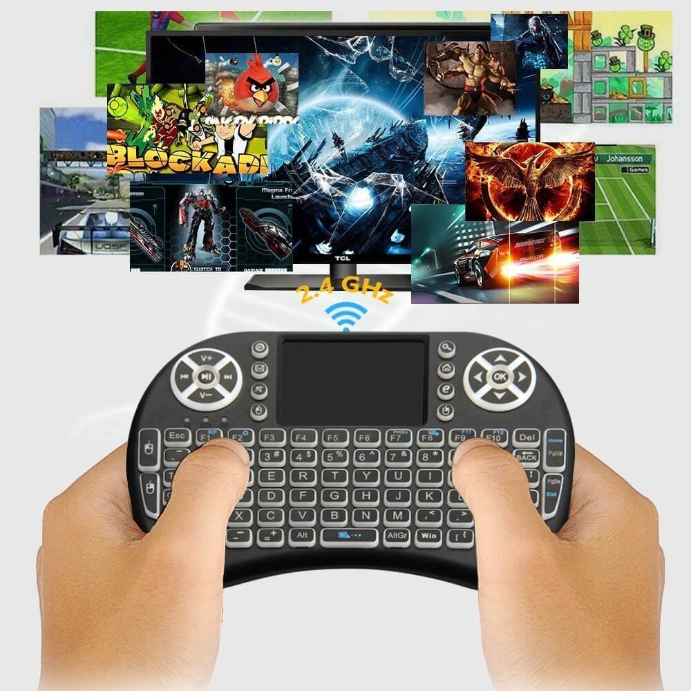 Mini Teclado LED Backlit USB