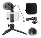 Kit Micrófono FULAIM + Trípode + Estuche