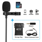 Micrófono Aux Celulares/Tabletas + Extensión 2m