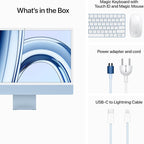 Apple iMac 24" (M3 8-Core CPU / 8GB RAM / 10-Core GPU / 256GB SSD - Blue)
