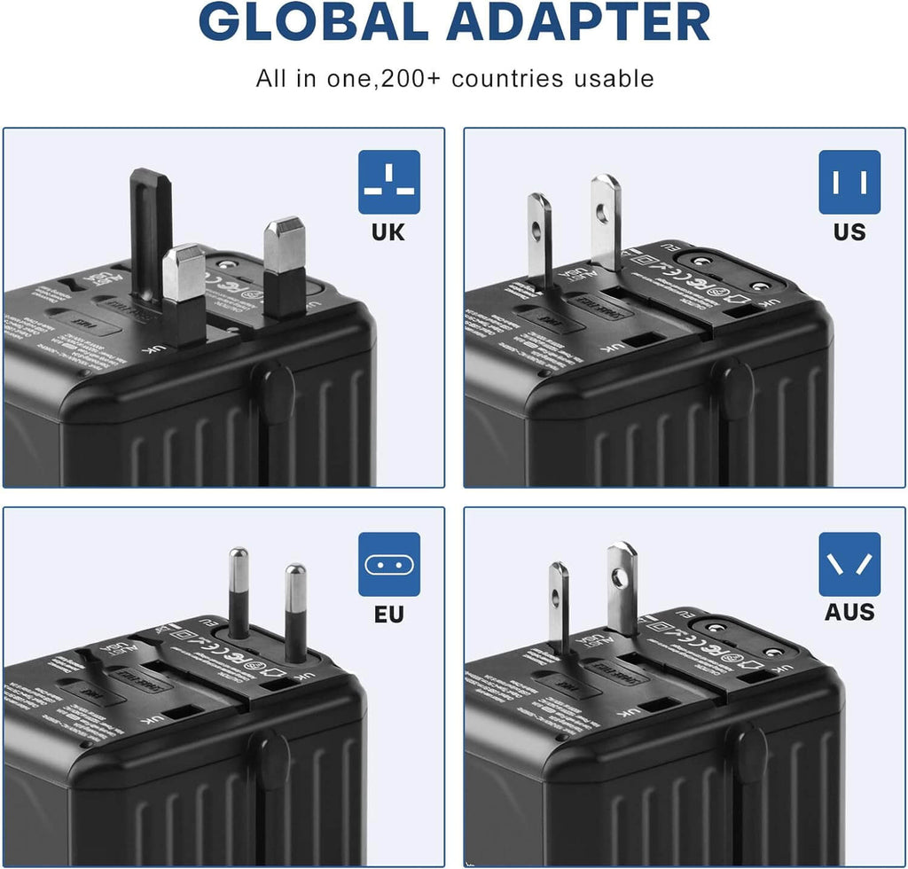 Adaptador de Viaje Internacional 1920W
