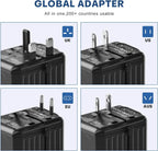 Adaptador de Viaje Internacional 1920W