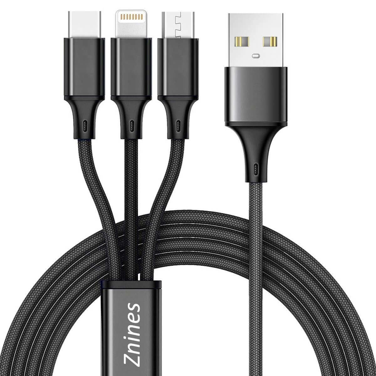 Cable Múltiple USB-C / Micro USB / iPhone