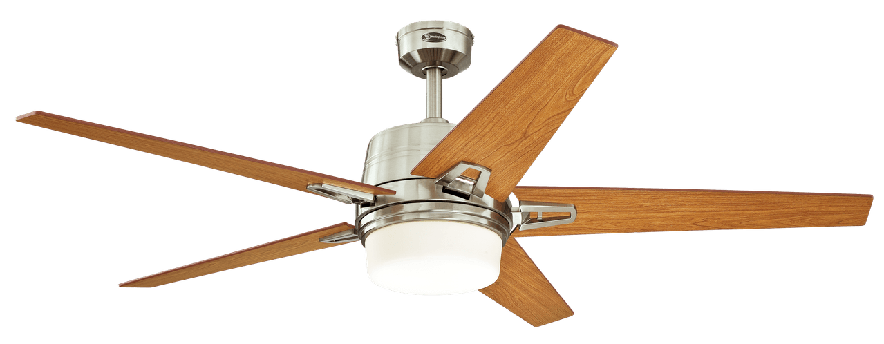 ABANICO DE TECHO 56" ZEPHYR BRUSHED NICKEL