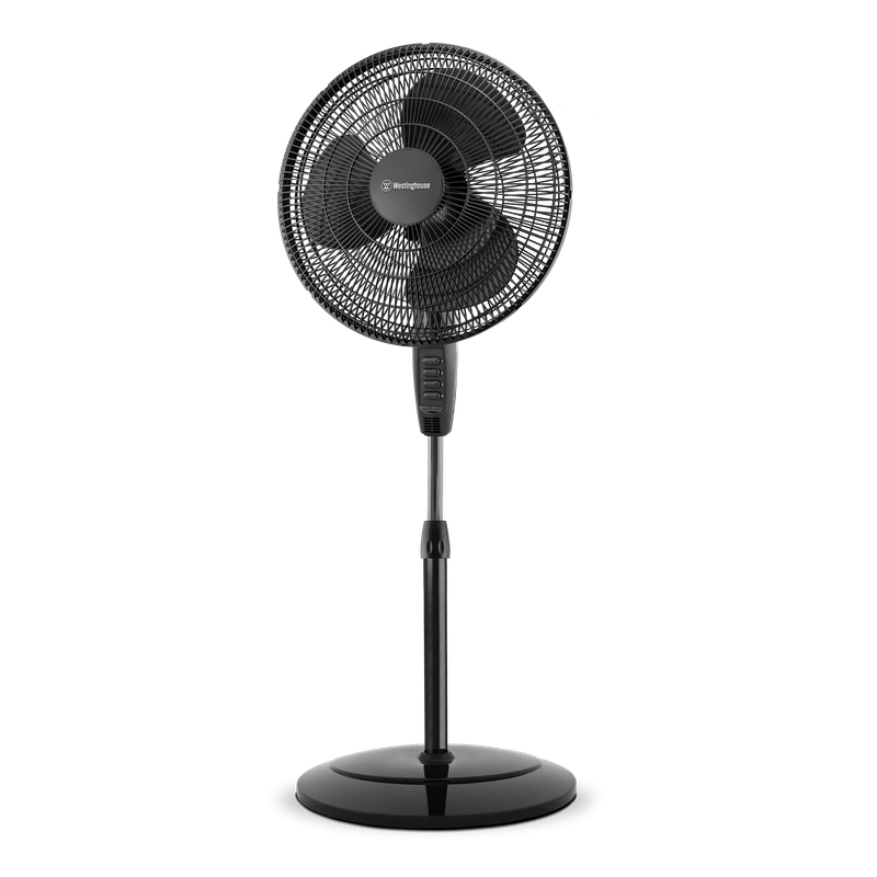 ABANICO PEDESTAL 70W / 16" NEGRO WESTINGHOUSE