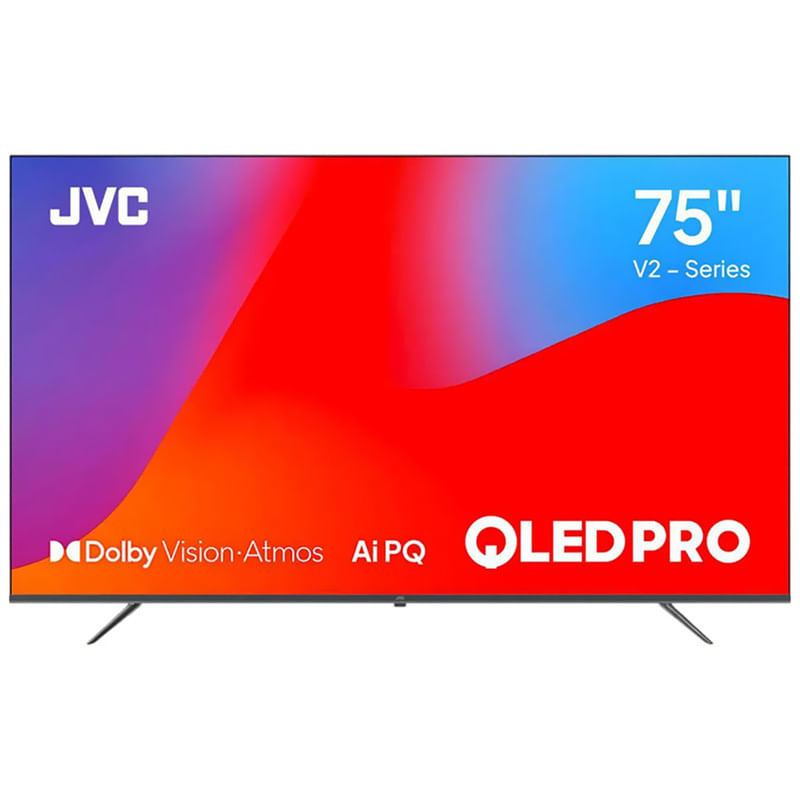 TELEVISOR 75'' QLED PRO 4K GOOGLE TV JVC