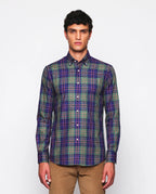 Camisa Mirto Mangas Largas Cuadros Para Caballeros by Mirto