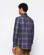 Camisa Mirto Mangas Largas Cuadros Para Caballeros by Mirto