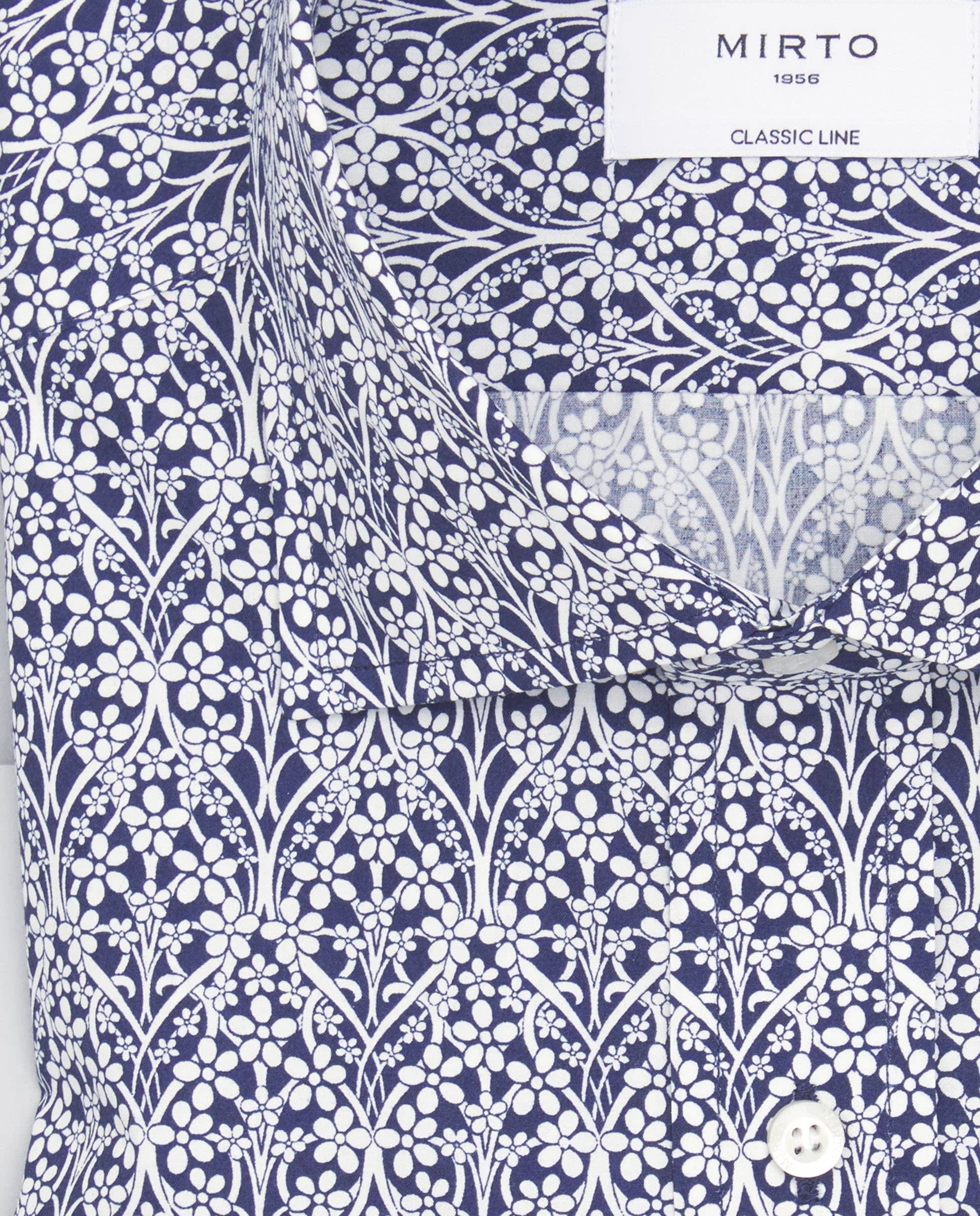 Camisa Mirto Mangas Largas Estampada Para Caballeros by Mirto