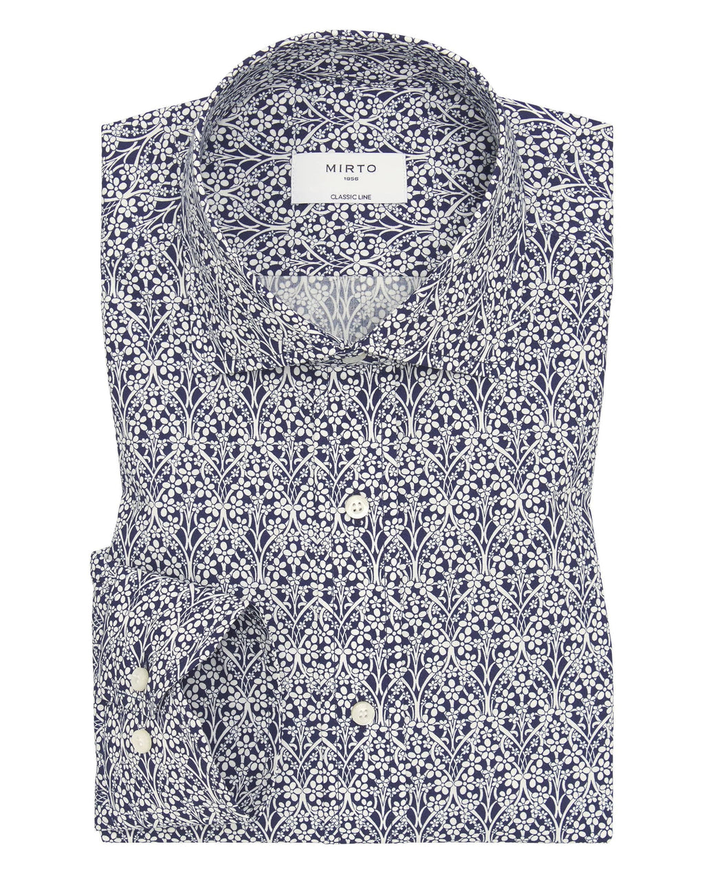 Camisa Mirto Mangas Largas Estampada Para Caballeros by Mirto