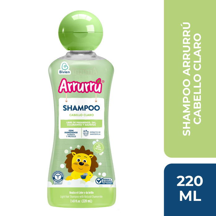 Arrurru Shampoo Cabello Claro 220ml