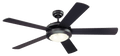 ABANICO DE TECHO 52" COMET NEGRO