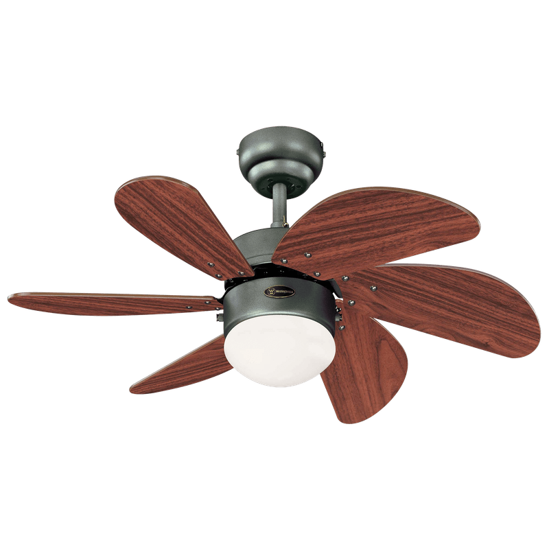 ABANICO DE TECHO 30" TURBO SWIRL ROSEWOOD