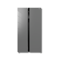 Nevera Side by Side TCL P650SBGS 23 Pies Cúbicos Inverter Glass Silver
