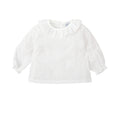 Camisa Badidu Mangas Largas Lisa Swiss Dot Para Niños by Babidu