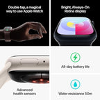 Apple Watch Series 9 45mm Aluminum Case with Sport Loop - Midnight