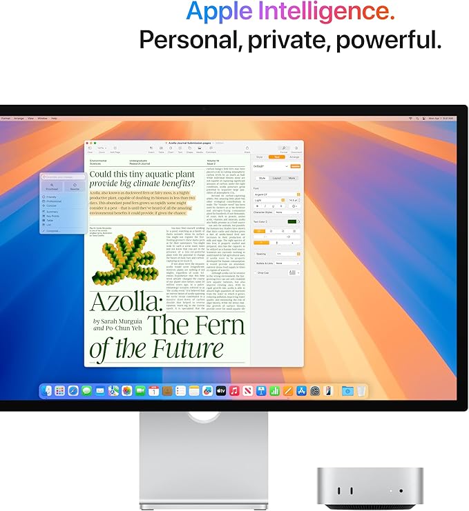 Apple Mac Mini M4 Chip (M4 10-Core CPU / 16GB RAM / 10-Core GPU / 512GB SSD)