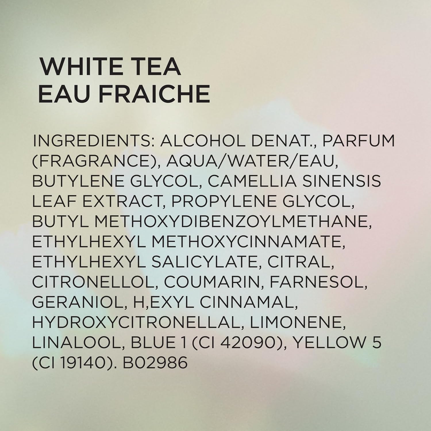EA White Tea EAU Fraiche EDT 50ML