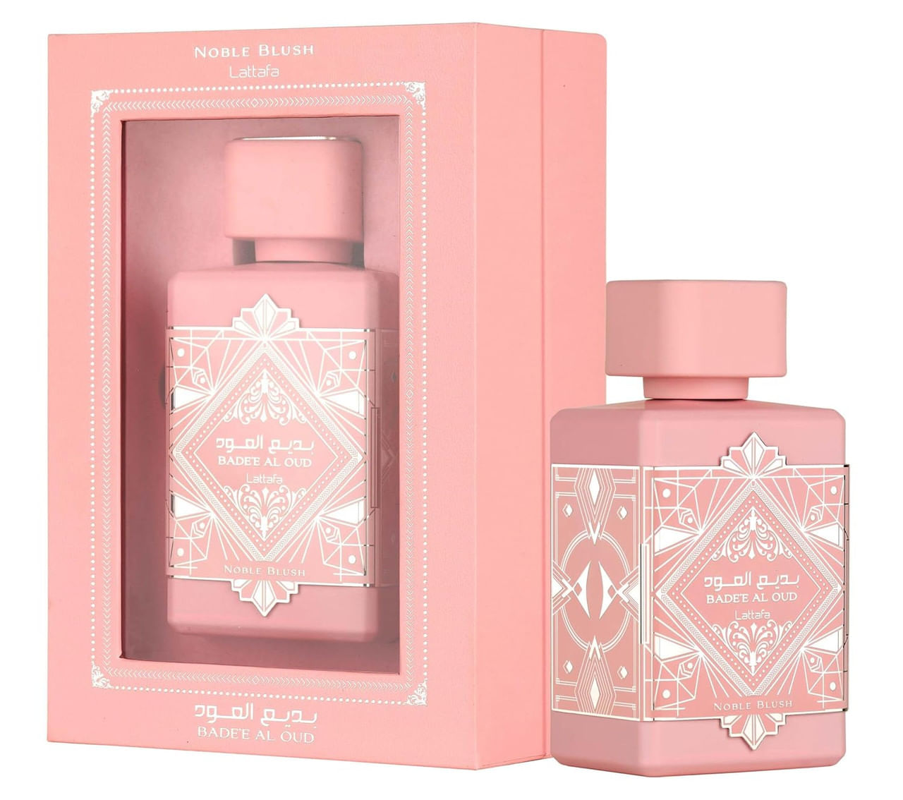 Lattafa Bade'E Al Oud Noble Blush 100Ml EDP (Rosado)