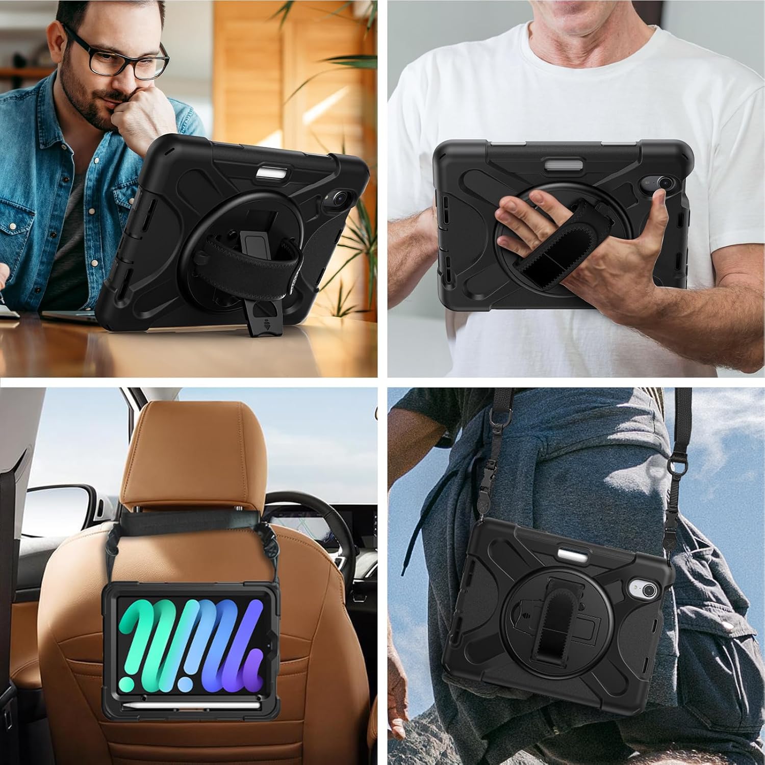 Cover ShockProof Para iPad Mini 7 (A17 Pro) 2024 y iPad Mini 6 2021 de 8.3"