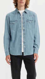 Camisa Levis Mangas Largas Lisa para Caballeros 85745-0074